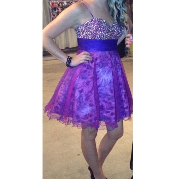 Dave & Johnny Homecoming/ Prom Party Dress Size 7/8 - Picture 2 of 5